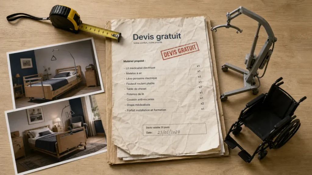 Acces santé matériel médical : devis gratuit et installation à domicile