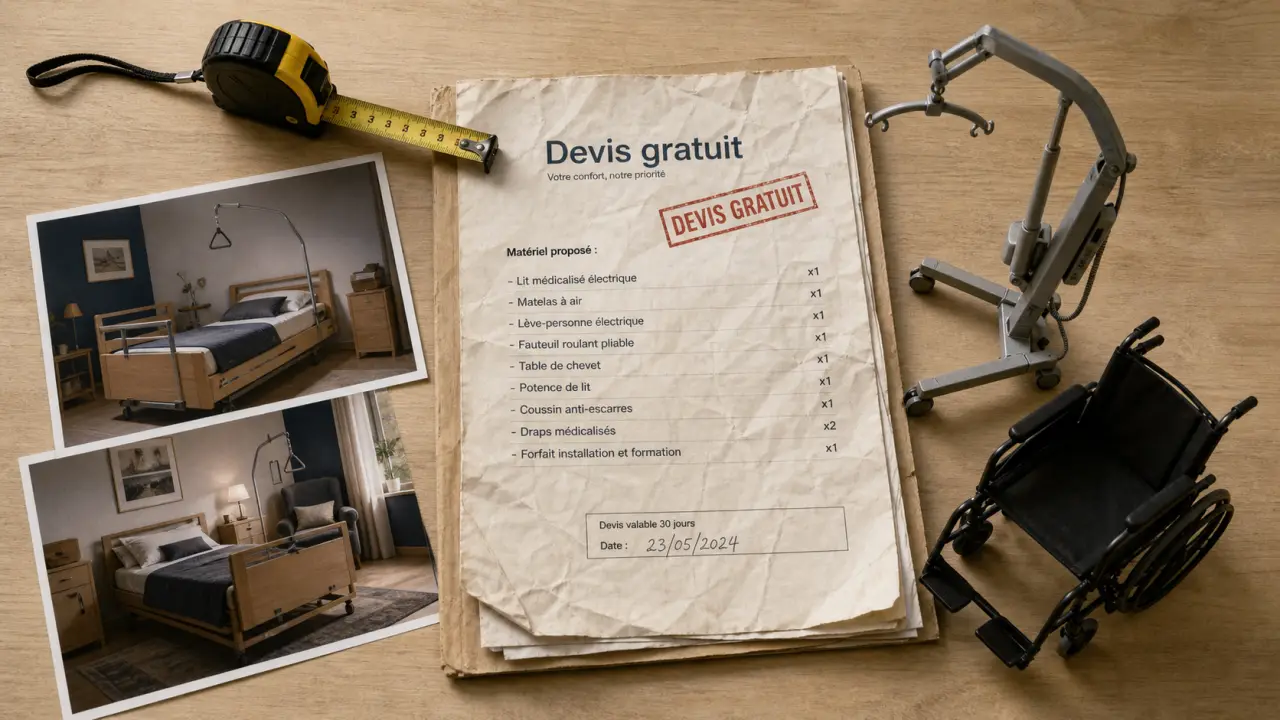 Acces santé matériel médical : devis gratuit et installation à domicile