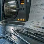 Stérilisation matériel médical : autoclave, sachet stérile et traçabilité
