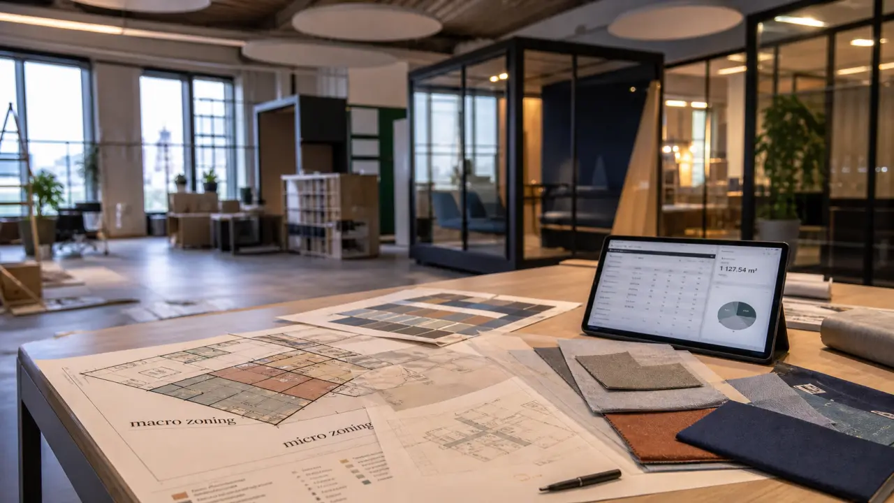 Agencement bureaux professionnels : optimisation de l’espace et ergonomie