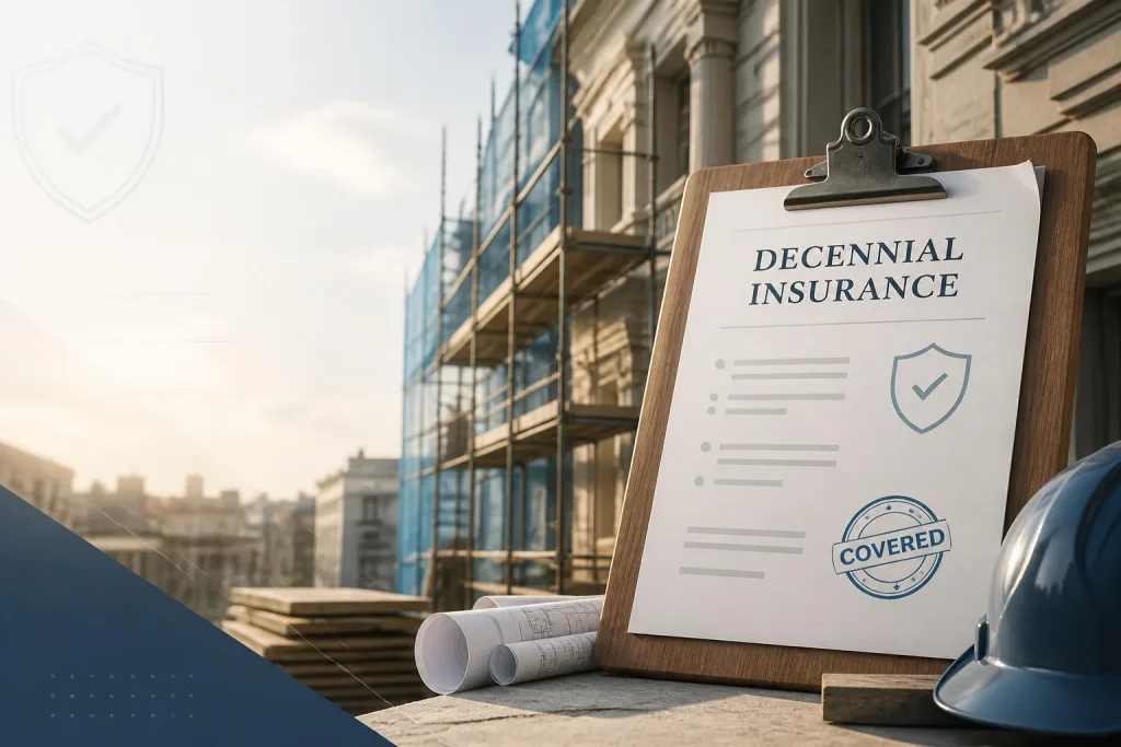 Assurance décennale obligatoire avant travaux