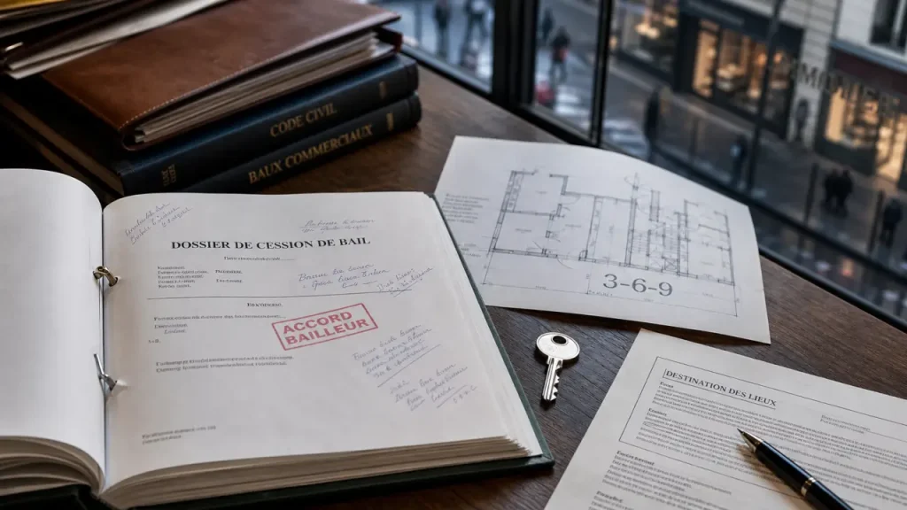 Cession bail commercial lyon : dossier clauses, prix et signature