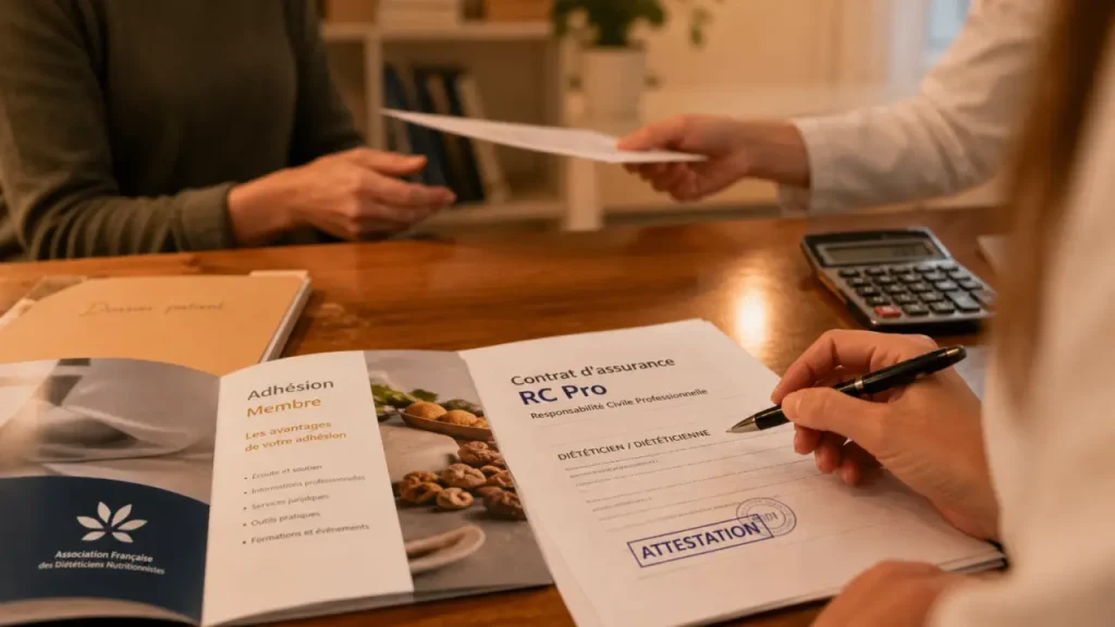 Assurance diététicien RC Pro : attestation et garanties