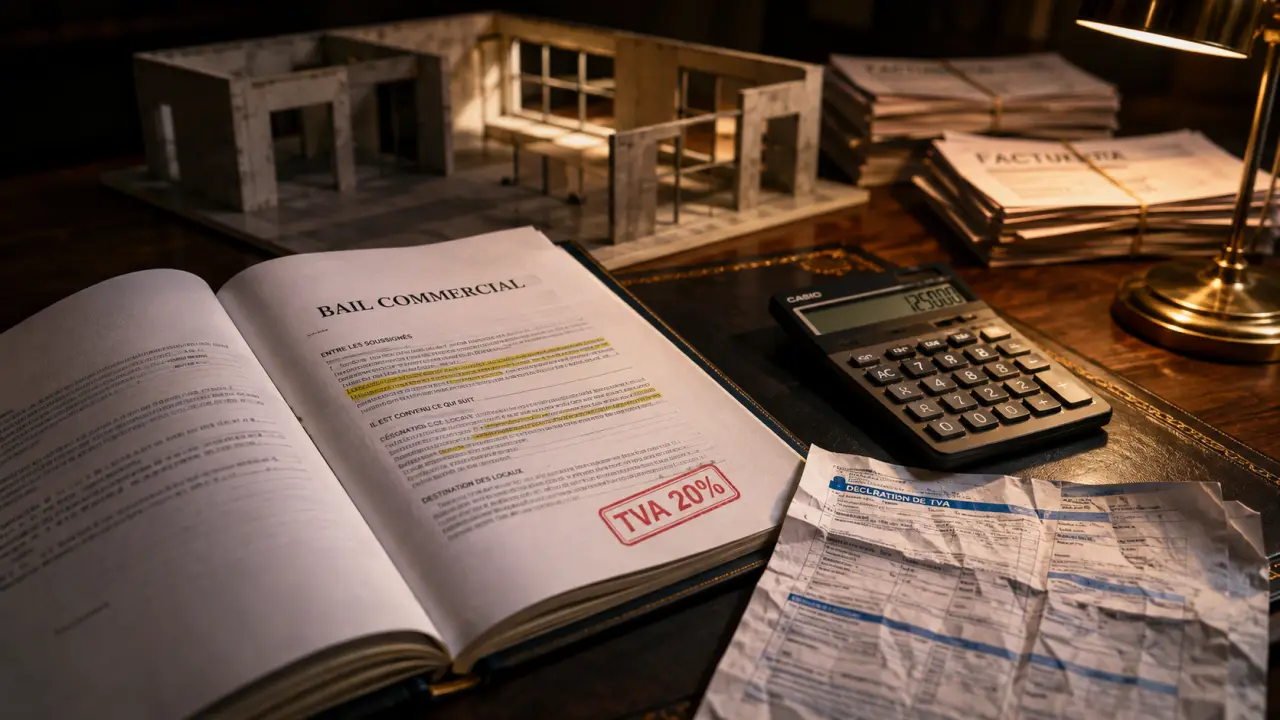 Bail commercial et tva : locaux nus ou équipés